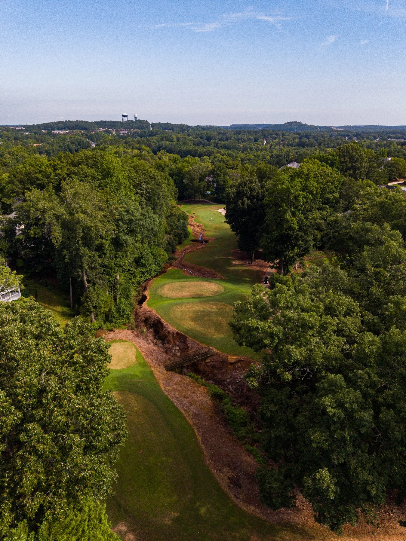 Berkeley Hills Country Club aerial photograph 4
