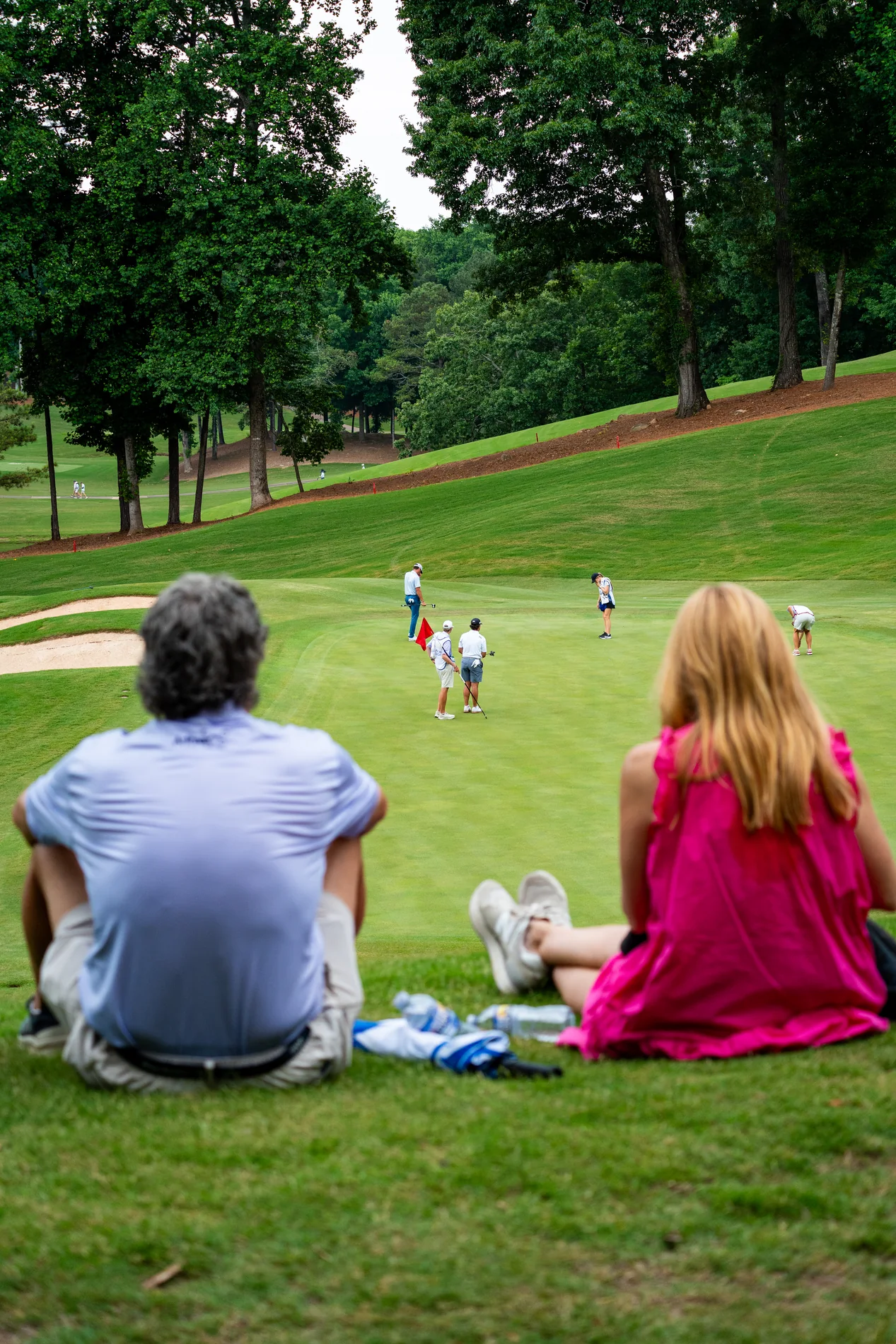 Golf player group photography