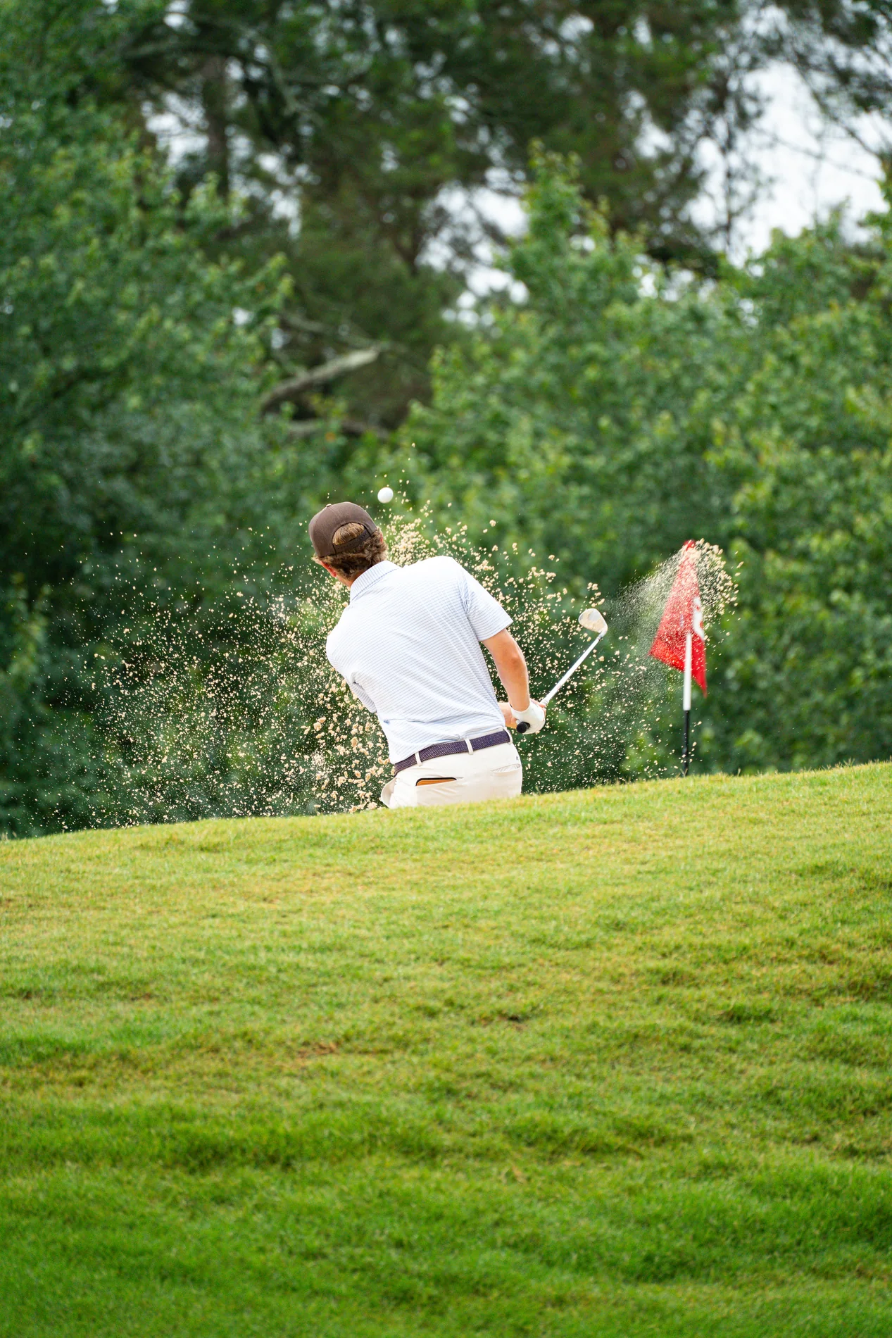 Golf tournament sponsor coverage